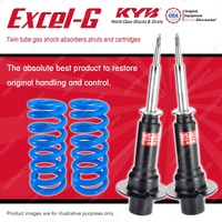 Front KYB Excel-G Shock Absorbers Raised Coil for Jeep Cherokee KJ 2001-2008