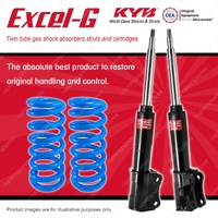 Front KYB Excel-G Shock Absorbers Raised Coil for Suzuki XL-7 JA627 2001-2006