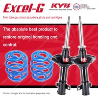 Front KYB Excel-G Shock Absorbers Super Low Coil for Subaru Impreza GC8 94-98