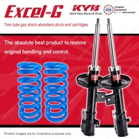 Front KYB Excel-G Shock Absorbers Raised Coil for Suzuki Grand Vitara JT 05-11