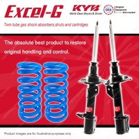 Front KYB Excel-G Shock Absorbers Raised Coil for Ford Escape ZB SUV 2004-2006