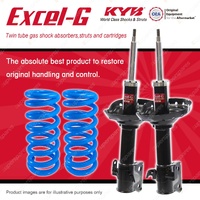 Front KYB Excel-G Shock Absorbers Raised Coil for Subaru Forester SJ 2013-2018