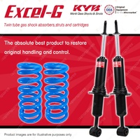 Front KYB Excel-G Shocks STD Coil for Toyota Landcruiser Prado 150 Petrol 6Cyl