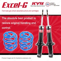 Rear KYB Excel-G Shock Absorbers Sport Low Coil for Honda Odyssey RB3 2008-2014