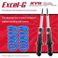Rear KYB Excel-G Shock Absorbers Raised Coil for Ford Explorer UT UX 2001-2003