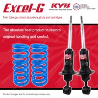 Front KYB Excel-G Shock Absorbers HD Raised Coil for Nissan Pathfinder R51 05-13