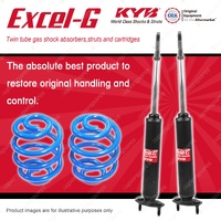 Front KYB Excel-G Shock Absorbers Super Low Coil for Nissan XFN Ute 08/1988-1991