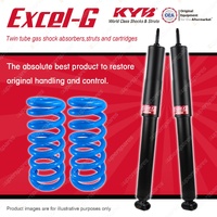 Rear KYB Excel-G Shock Absorbers Raised Coil for Toyota RAV 4 SXA10R 1998-2000