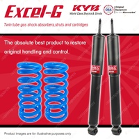 Front KYB Excel-G Shock Absorbers Standard Coil for Holden Gemini TE TF TG 79-85