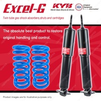 Front KYB Excel-G Shock Absorbers Raised Coil for Mitsubishi L300 SB SC SD SE