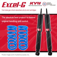 Rear KYB Excel-G Shocks Standard Coil for Toyota Landcruiser Prado GRJ150 KDJ150