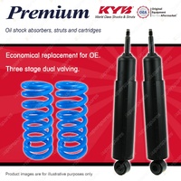 Rear KYB Premium Shock Absorbers HD Raised Coil for Land Rover Range Rover 72-95