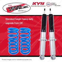 Front KYB Tena Force Shock Absorbers Raised Coil for Isuzu D-Max TFR85 TFS85