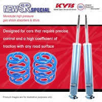 Rear KYB New SR Special Shock Absorbers Super Low Coil for Mazda 3 BK 2004-2009