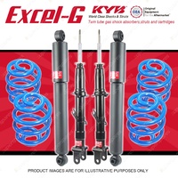 4x KYB EXCEL-G Shock Absorbers + Sport Low Coil Springs for FORD Territory SX