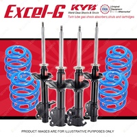 4x KYB EXCEL-G Shock Absorbers + Super Low Coil Springs for HOLDEN Astra LD