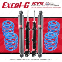 4x KYB EXCEL-G Shock Absorbers + Sport Low Coil Springs for FORD Territory SZ