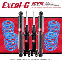 4x KYB EXCEL-G Shock Absorbers + Sport Low Coil Springs for FORD Falcon BFII