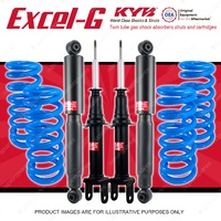 4x KYB EXCEL-G Shock Absorbers + Lovells STD Coil Springs for FORD Falcon BFII