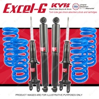 4x KYB EXCEL-G Shock Absorbers + Lovells STD Coil Springs for FORD Falcon BF