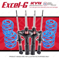 4x KYB EXCEL-G Shocks + Sport Low Coil Springs for MITSUBISHI Galant HG HH