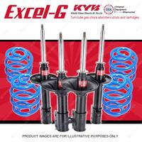 4x KYB EXCEL-G Shock Absorbers + Sport Low Coil Springs for MAZDA MX-6 GE