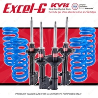 4x KYB EXCEL-G Shock Absorbers + STD Coil Springs for SUBARU Liberty BC5 BF5