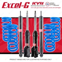4x KYB EXCEL-G Shocks + Raised Coil Springs for SUZUKI Vitara SE416 SV420 SV620