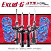 4x KYB EXCEL-G Shock Absorbers + Lovells Sport Low Coil Springs for MAZDA 626 GF