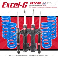 4x KYB EXCEL-G Shock Absorbers STD Coil Springs for MITSUBISHI Magna TE TF TH TJ