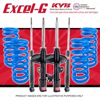 4x KYB EXCEL-G Shock Absorbers + STD Coil Springs for TOYOTA Tarago ACR30R