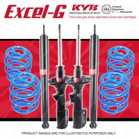 4 KYB EXCEL-G Shock Absorbers Sport Low Coil for HOLDEN Commodore VR VS Wagon V6