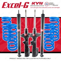 4x KYB EXCEL-G Shock Absorbers + Coil Springs for HOLDEN Commodore VR VS IRS V6