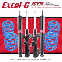 4x KYB EXCEL-G Shocks + Sport Low Coil for HOLDEN Commodore VR VS Beam Rear V8