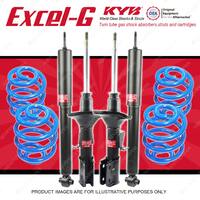 4x KYB EXCEL-G Shocks + Sport Low Coil for HOLDEN Commodore VY Wagon 5.7 V8