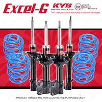 4x KYB EXCEL-G Shock Absorbers + Super Low Coil Springs for SUBARU Forester SG9