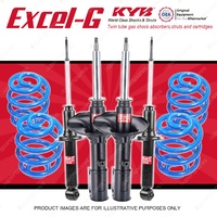 4x KYB EXCEL-G Shock Absorbers + Sport Low Coil for MITSUBISHI Magna TR TS Sedan