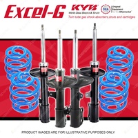 4x KYB EXCEL-G Shocks + Sport Low Coil Springs for LEXUS ES300 MCV20 MCV21