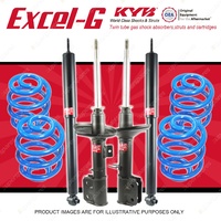 4x KYB EXCEL-G Shock Absorbers + Super Low Coil Springs for HOLDEN Statesman WL