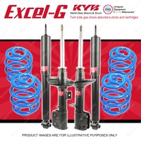 4x KYB EXCEL-G Shock Absorbers +  Super Low Coil for HOLDEN Commodore VZ Wagon