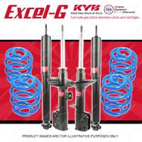4x KYB EXCEL-G Shock Absorbers +  Sport Low Coil for HOLDEN Commodore VZ Wagon