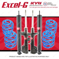 4x KYB EXCEL-G Shocks + Sport Low Coil for HOLDEN Commodore VZ Utility 5.7 V8