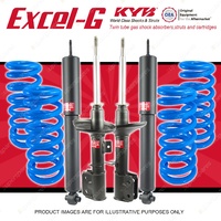 4x KYB EXCEL-G Shock Absorbers + Coil for HOLDEN Commodore VZ Utility 5.7 V8