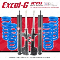 4x KYB EXCEL-G Shock Absorbers + Coil for HOLDEN Commodore VZ Utility 3.6 V6 LY7