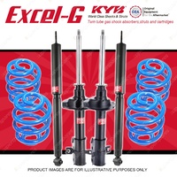 4x KYB EXCEL-G Shock Absorbers + Sport Low Coil Springs for MAZDA CX-9 TB
