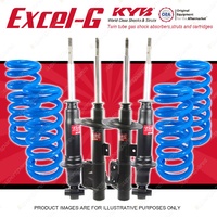 4x KYB EXCEL-G Shock Absorbers Coil Springs for HOLDEN Commodore VE Wagon 3.6 V6