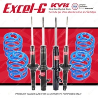 4x KYB EXCEL-G Shock Absorbers + Sport Low Coil Springs for HONDA Accord CB9