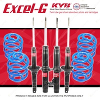 4x KYB EXCEL-G Shock Absorbers + Sport Low Coil Springs for HONDA Accord CE1