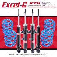 4x KYB EXCEL-G Shocks + Sport Low Coil Springs for LEXUS IS200 GXE10 SXE10