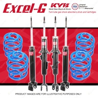 4x KYB EXCEL-G Shock Absorbers + Sport Low Coil Springs for NISSAN 350Z Z33
